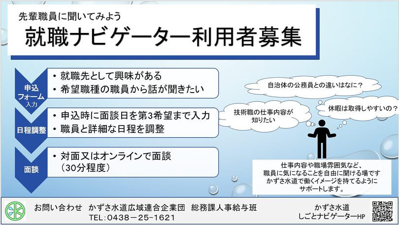就職ナビゲーター利用者募集